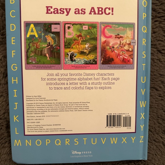 E is for Easter and H is for Halloween book -first words, ABCs and Lift-the-Flap - Picture 10 of 16